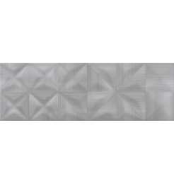 O-DEL-WTU401 delicate lines dark grey graphite glossy Настенная плитка d